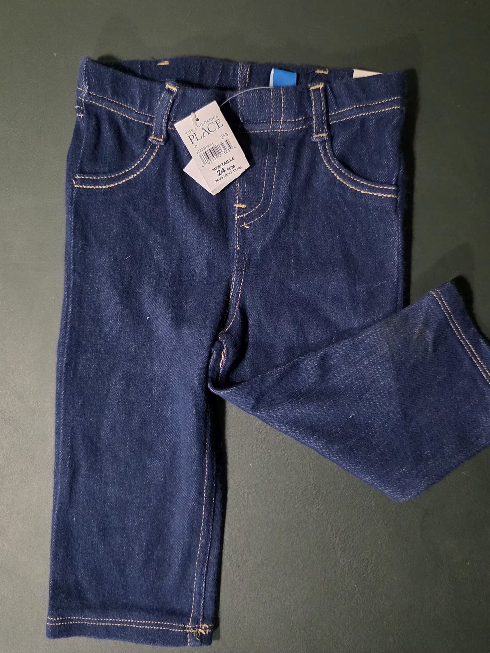 The Children's Place Girls' Dark Blue Stretch Jeggings